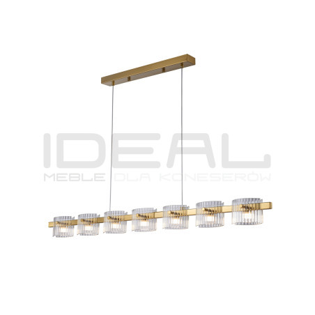 Lampa wisząca BACCIO – nowoczesny design| złota lampa LED