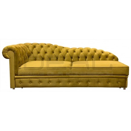 Szezlong Chesterfield March Rem z funkcją spania