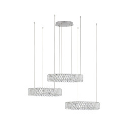 Żyrandol Vitreo Tre – oświetlenie do dużego salonu lub holu