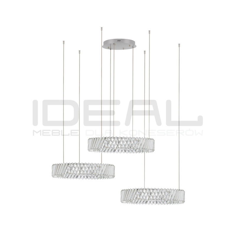 Żyrandol Vitreo Tre – oświetlenie do dużego salonu lub holu