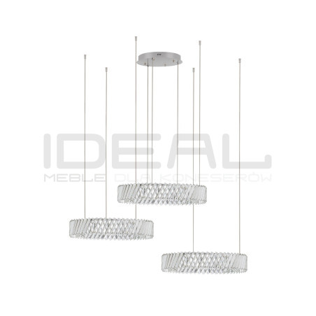 Żyrandol Vitreo Tre – oświetlenie do dużego salonu lub holu