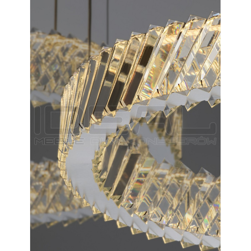 Żyrandol Vitreo Tre – oświetlenie do dużego salonu lub holu