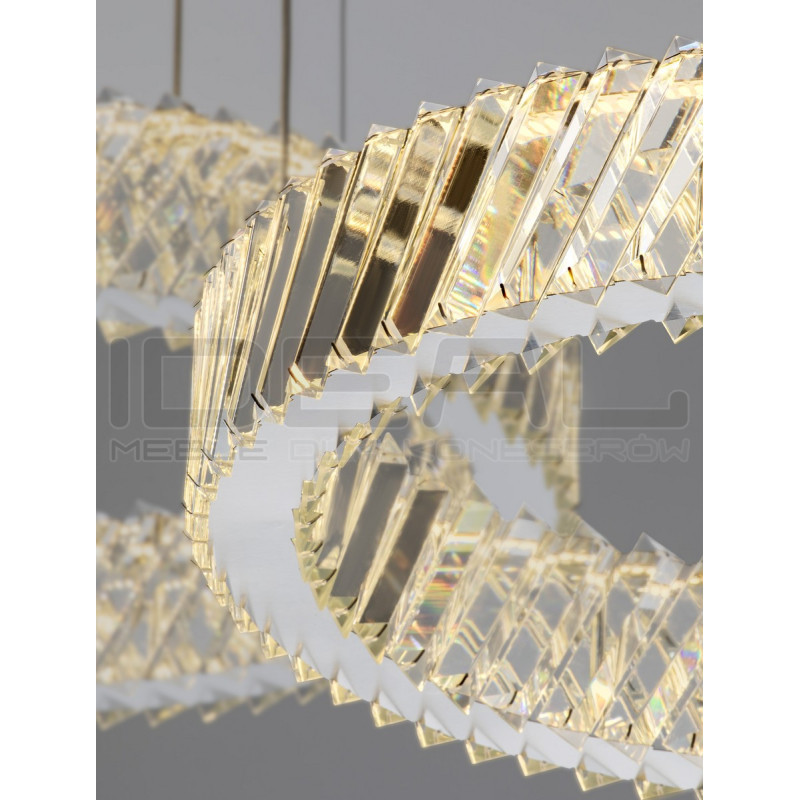 Żyrandol Vitreo Tre – oświetlenie do dużego salonu lub holu