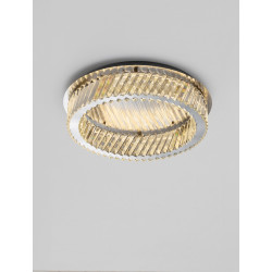 Plafon VITREO Ø53 cm – kryształowy plafon  ze ściemnianiem