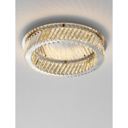 Plafon VITREO Ø53 cm – kryształowy plafon  ze ściemnianiem