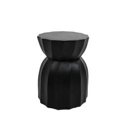 Czarny stolik drewniany MaMaison ROLLING – nowoczesny design