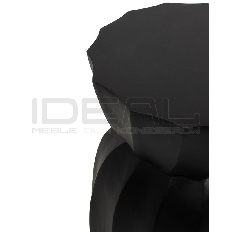 Czarny stolik drewniany MaMaison ROLLING – nowoczesny design