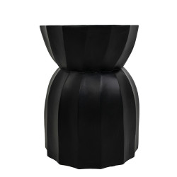 Czarny stolik drewniany MaMaison ROLLING – nowoczesny design