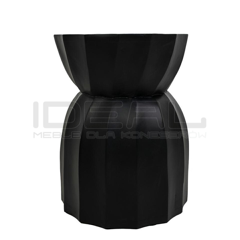 Czarny stolik drewniany MaMaison ROLLING – nowoczesny design