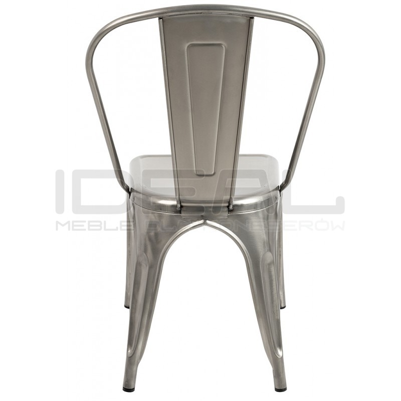 Krzesło Tower metalowe metaliczne | IdealMeble.pl