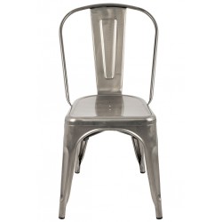 Krzesło Tower metalowe metaliczne | IdealMeble.pl