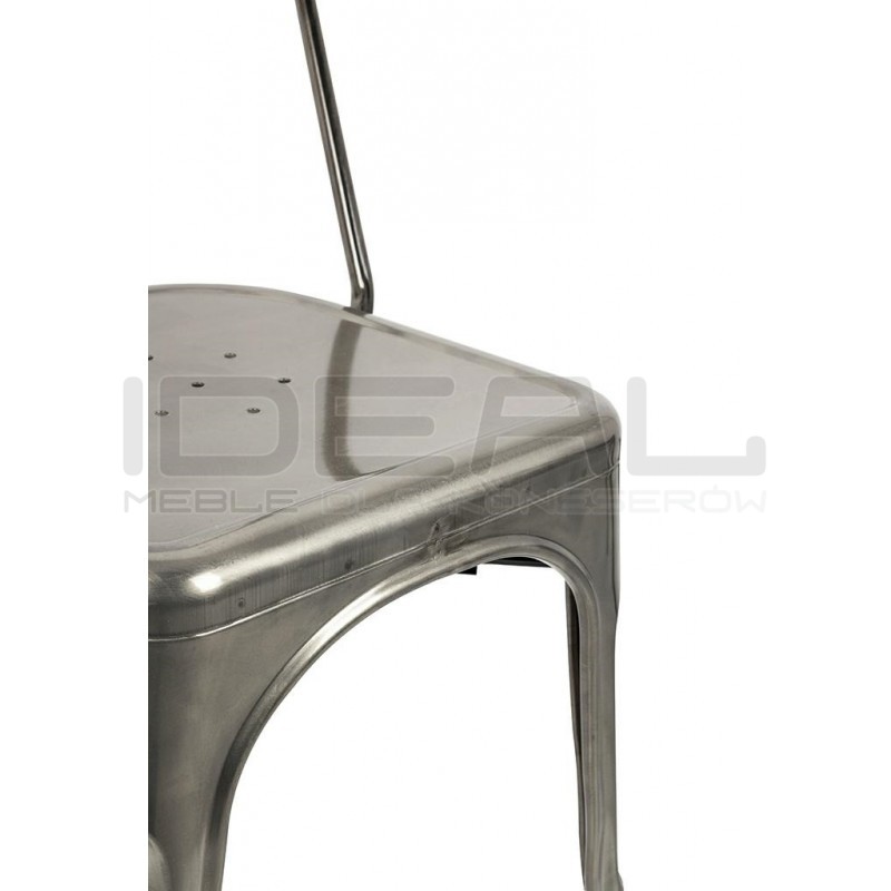 Krzesło Tower metalowe metaliczne | IdealMeble.pl