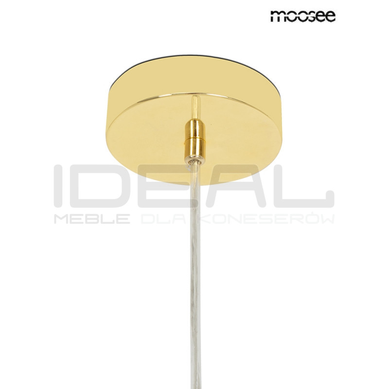 Lampa wisząca ALURE OVAL 120 złota – elegancja i jakość