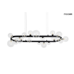 Lampa ALURE OVAL 120 czarna – design i wyjątkowy styl