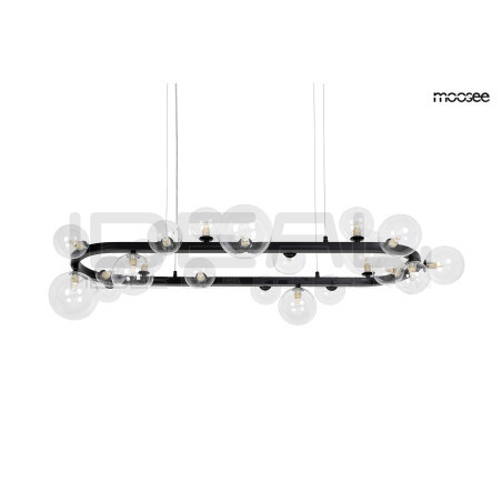 Lampa ALURE OVAL 120 czarna – design i wyjątkowy styl