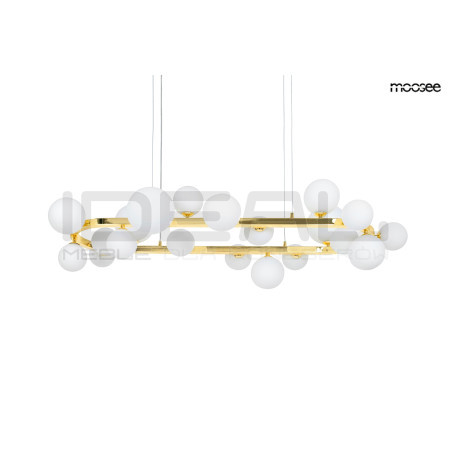 Lampa ALURE OVAL 120 czarna/mleczna – nowoczesna i elegancka