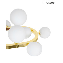 Lampa ALURE OVAL 120 czarna/mleczna – nowoczesna i elegancka