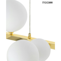 Lampa ALURE OVAL 120 czarna/mleczna – nowoczesna i elegancka