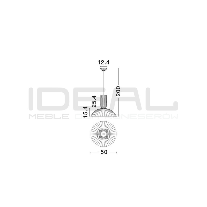 Lampa Morning – lampa z ryflowaną strukturą | Lampa nad stół