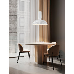 Lampa Morning – lampa z ryflowaną strukturą | Lampa nad stół