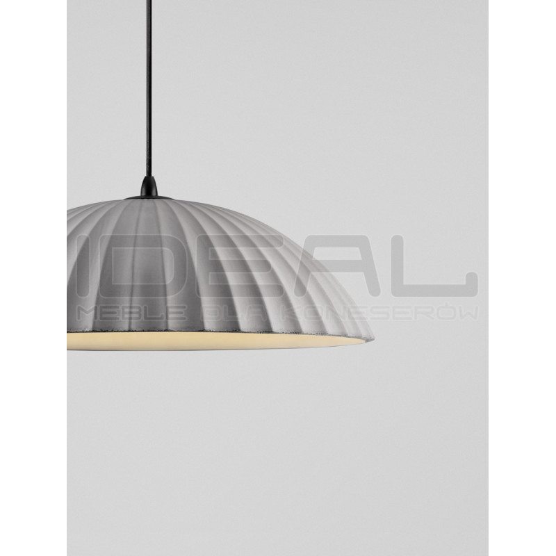 Ryflowana Lampa Morning beton|Lampa nad stół