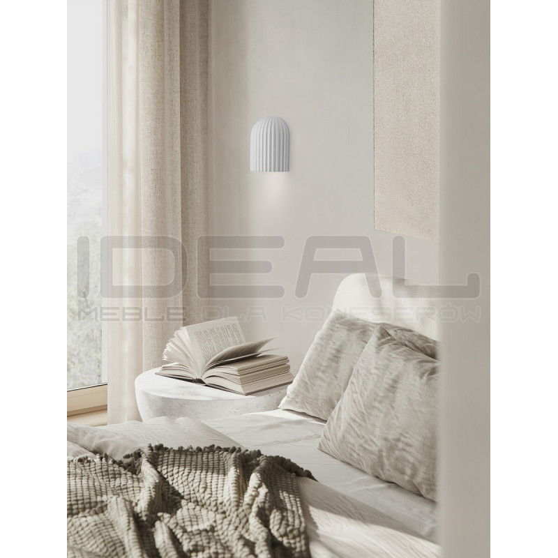 Kinkiet Morning – ryflowana elegancja i subtelne światło