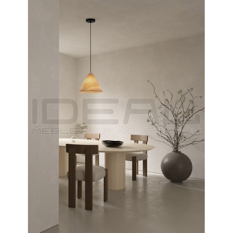 Lampa Solise z drewna – skandynawska prostota i ciepło