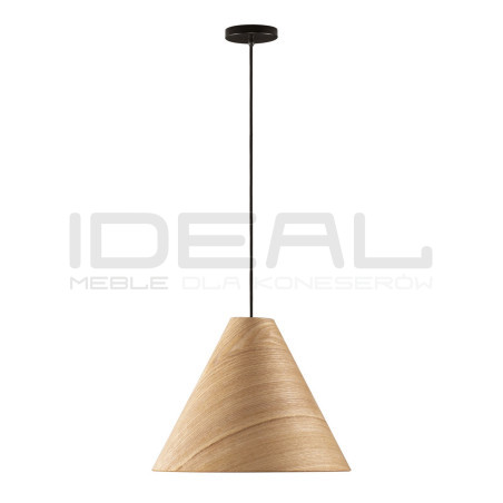 Lampa Solise 45 – drewniana forma, światło z charakterem