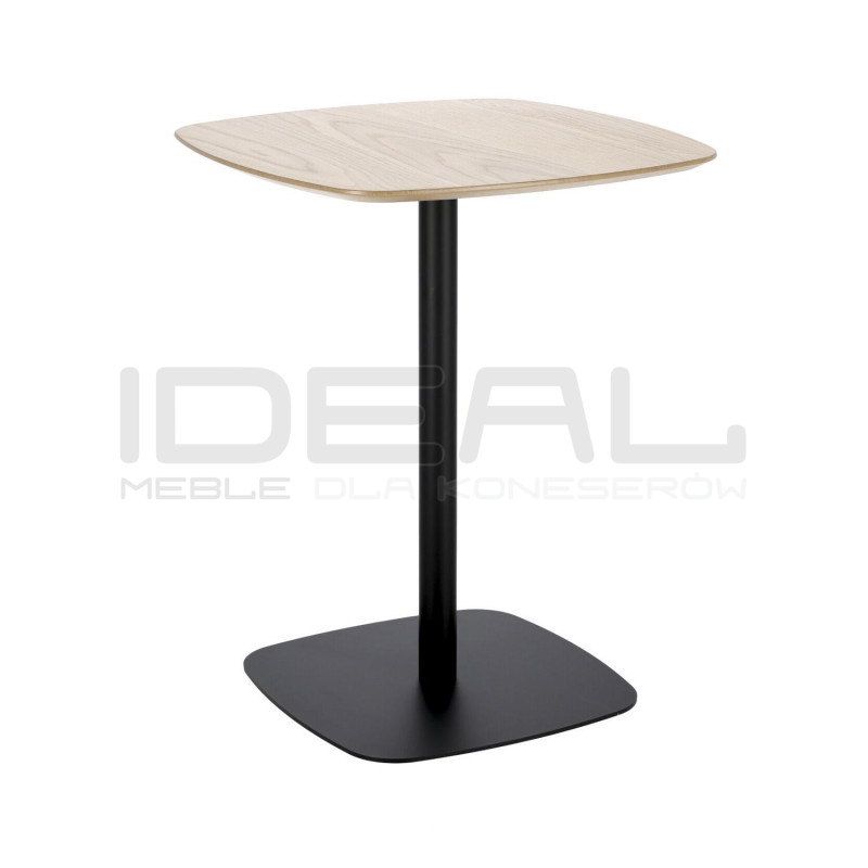 Stół do kawiarni Elegance 60 z metalową podstawą | IdealMeble.pl