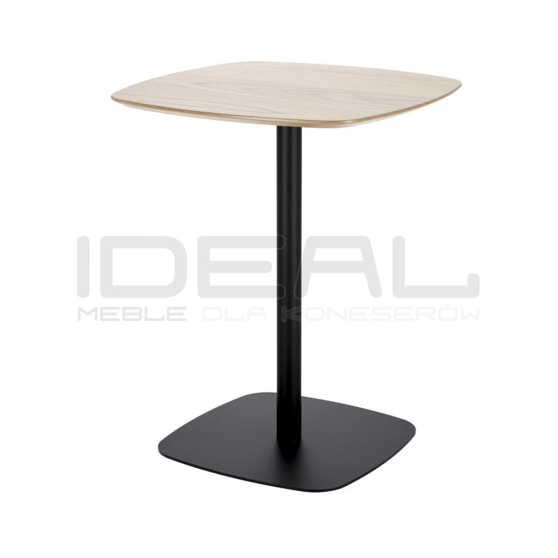 Stół do kawiarni Elegance 60 z metalową podstawą | IdealMeble.pl