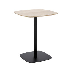 Stół do kawiarni Elegance 60 z metalową podstawą | IdealMeble.pl