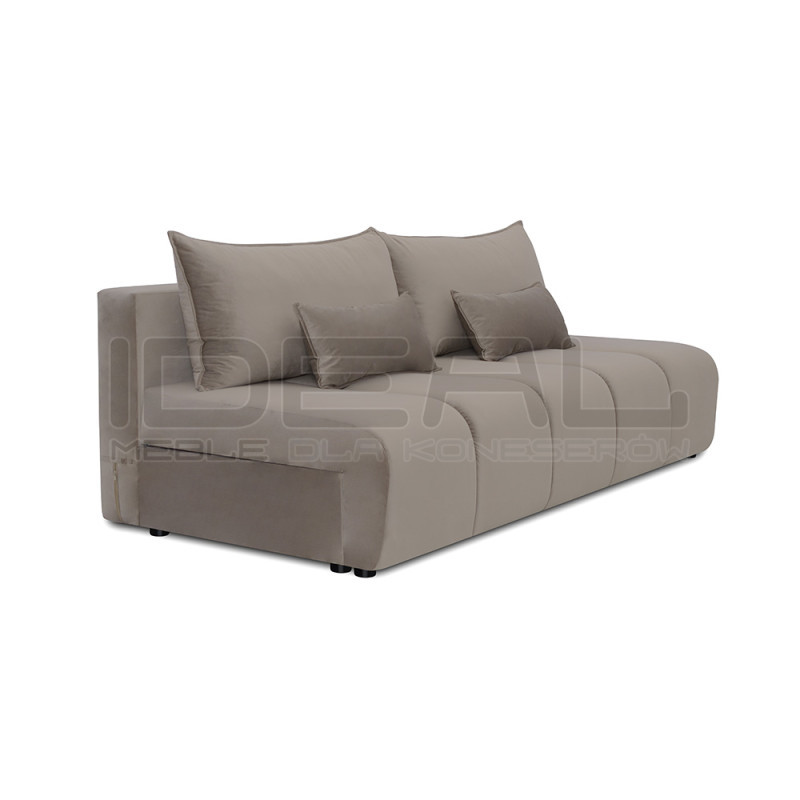 Sofa Belliani – sofa rozkładana bez boków do małego salonu