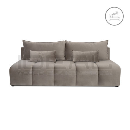 Sofa Belliani – sofa rozkładana bez boków do małego salonu