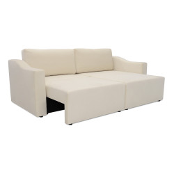 Sofa Double – rozkładana z 2 pojemnikami i funkcją narożnika