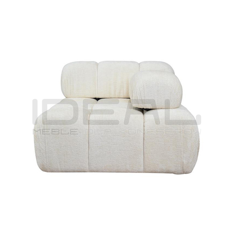 Morticia – sofa z ruchomym oparciem i podłokietnikiem