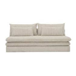 Sofa bez boków Yanki – sofa rozkładana do małego salonu