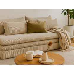 Sofa bez boków Yanki – sofa rozkładana do małego salonu