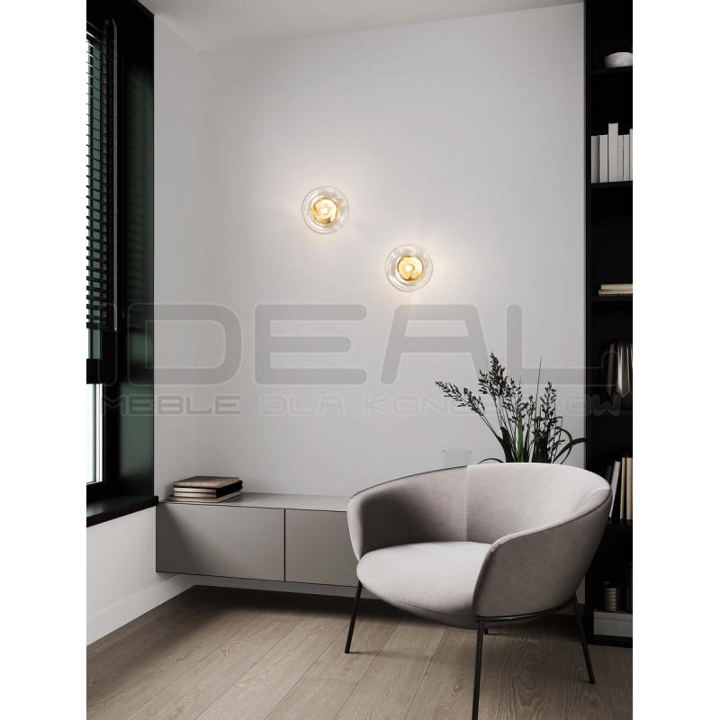 Kinkiet szklany Ice 17