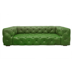 Sofa Chesterfield Moon skóra 4 osobowa | IdealMeble.pl