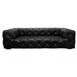 Sofa Chesterfield Moon skóra 4 osobowa | IdealMeble.pl