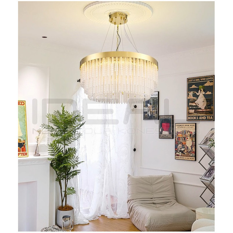 Żyrandol Gloria - Luksusowe oświetlenie w stylu glamour