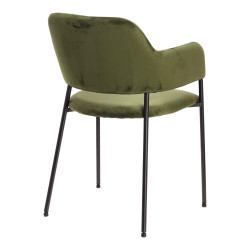 Krzesło z podłokietnikami czarne Prometeusz czarne nogi