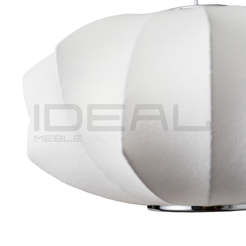 Nowoczesna lampa z tkaniny SILK V-shape – styl azjatycki