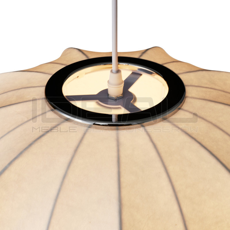 Nowoczesna lampa z tkaniny SILK V-shape – styl azjatycki