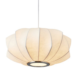 Nowoczesna lampa z tkaniny SILK V-shape – styl azjatycki
