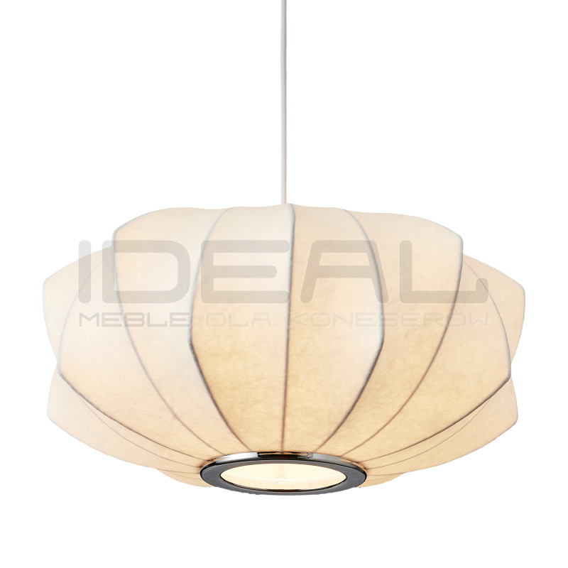 Nowoczesna lampa z tkaniny SILK V-shape – styl azjatycki