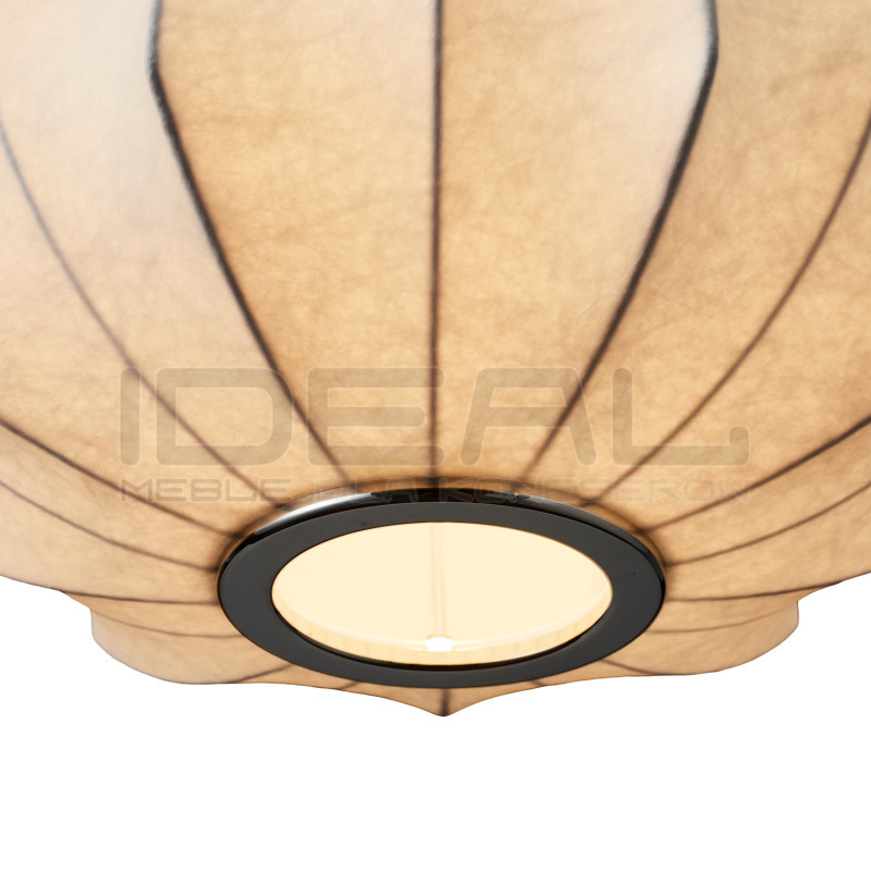 Nowoczesna lampa z tkaniny SILK V-shape – styl azjatycki