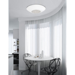 Kryształowy plafon Coltrex 40 cm – elegancja i subtelność