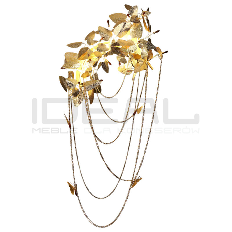 Duży luksusowy kinkiet BLOSSOM – dekoracyjna lampa ścienna