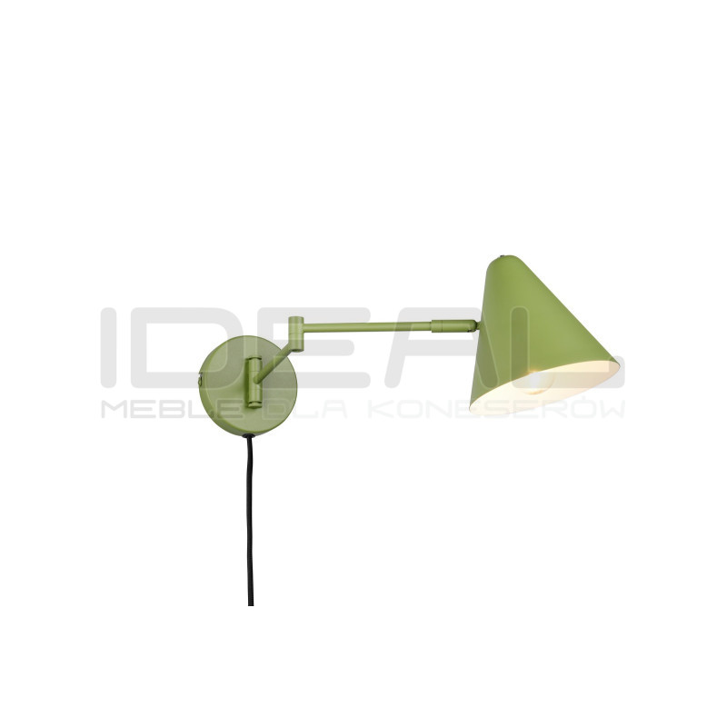 Kinkiet Tytus z ruchomym ramieniem – lampka nocna morelowa